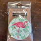 Flamingo - Car Coaster