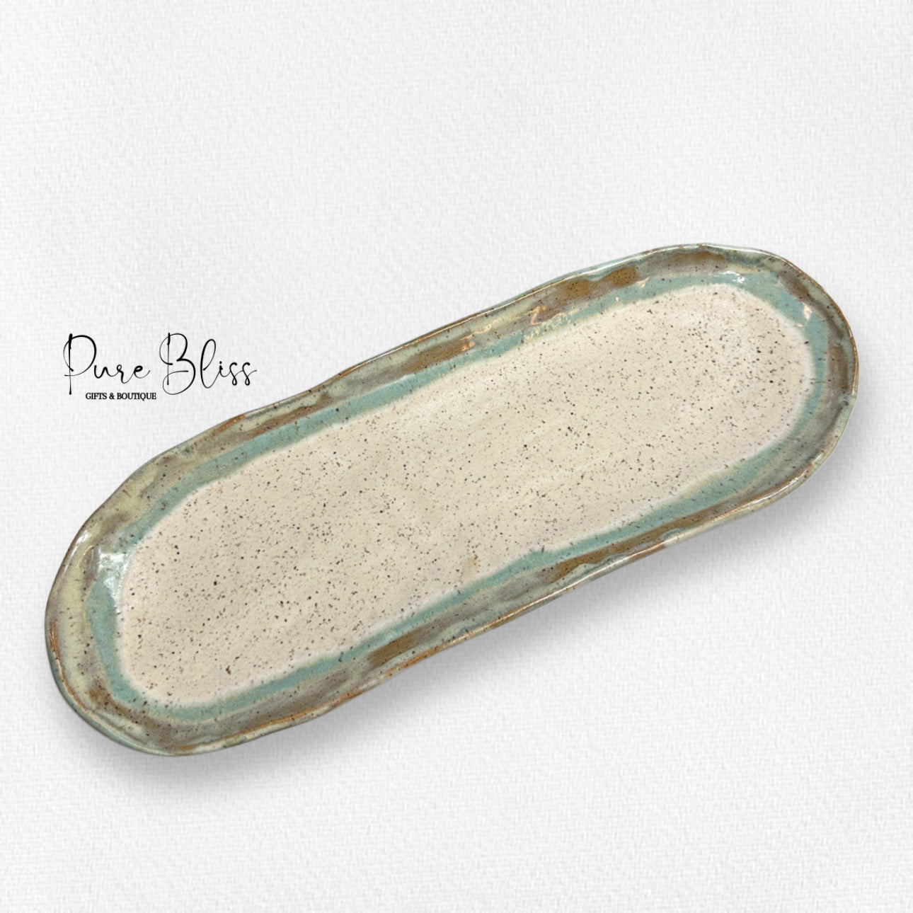 Bread Tray Pottery Hydrangea