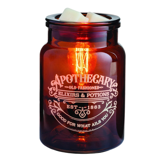 Apothecary Vintage Style Bulb Wax Warmer