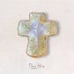 Blue Seaside Spring Cross Dish
