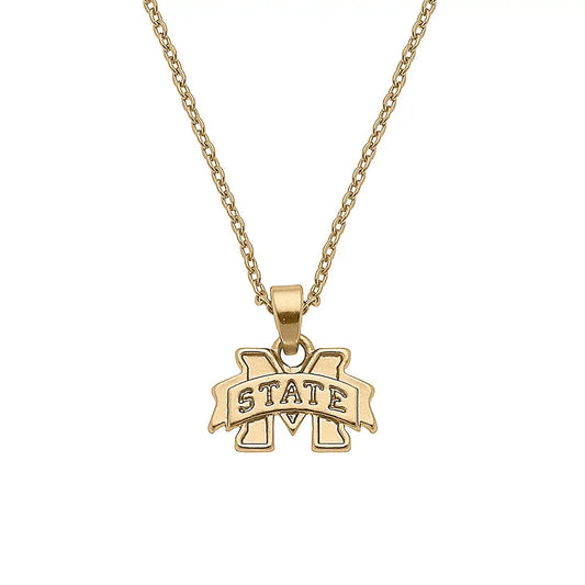 Mississippi State Bulldogs Pendant Necklace