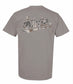 MSU State Camo Tee in Grey