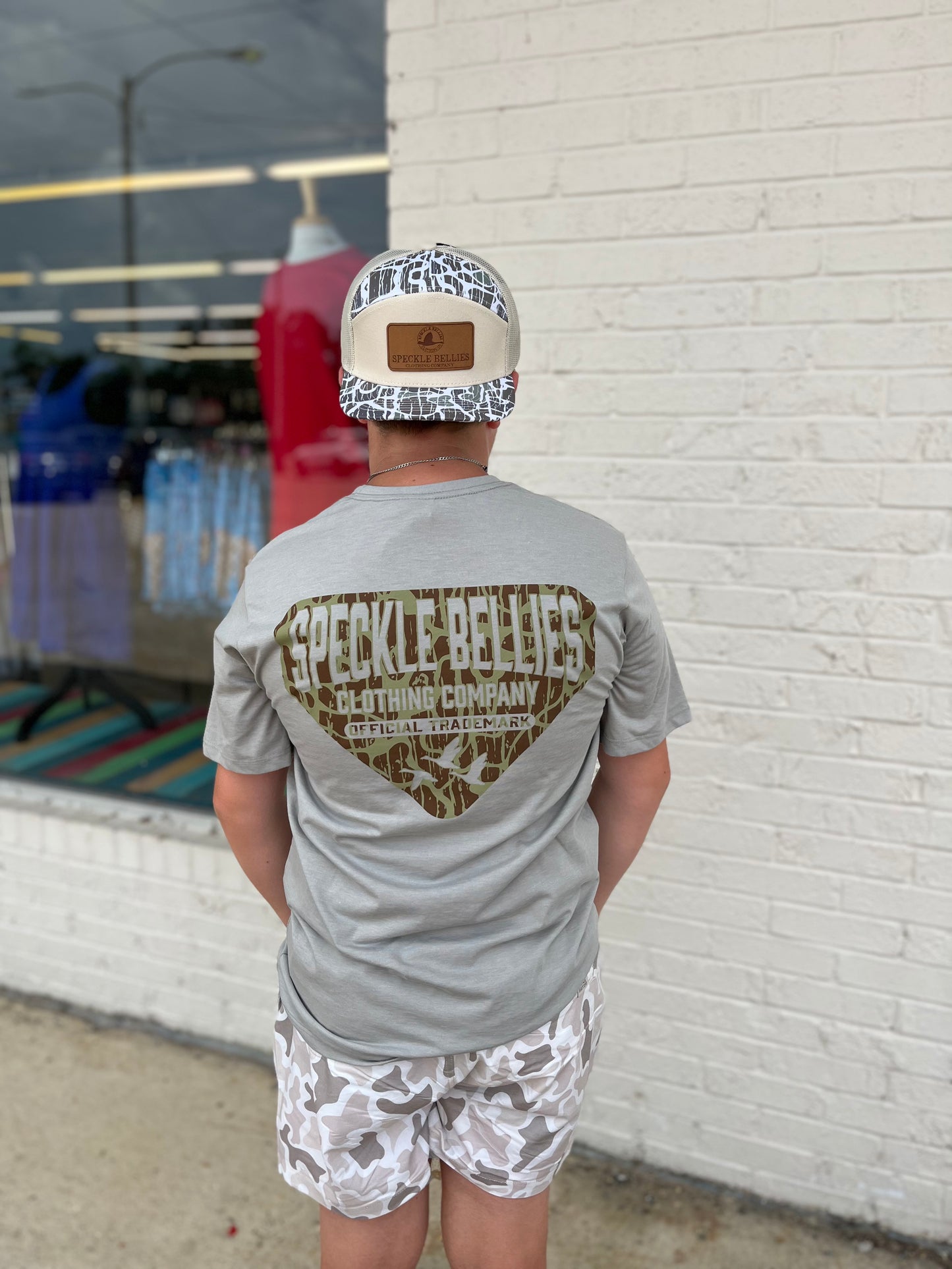 Camo Logo Pocket Tee