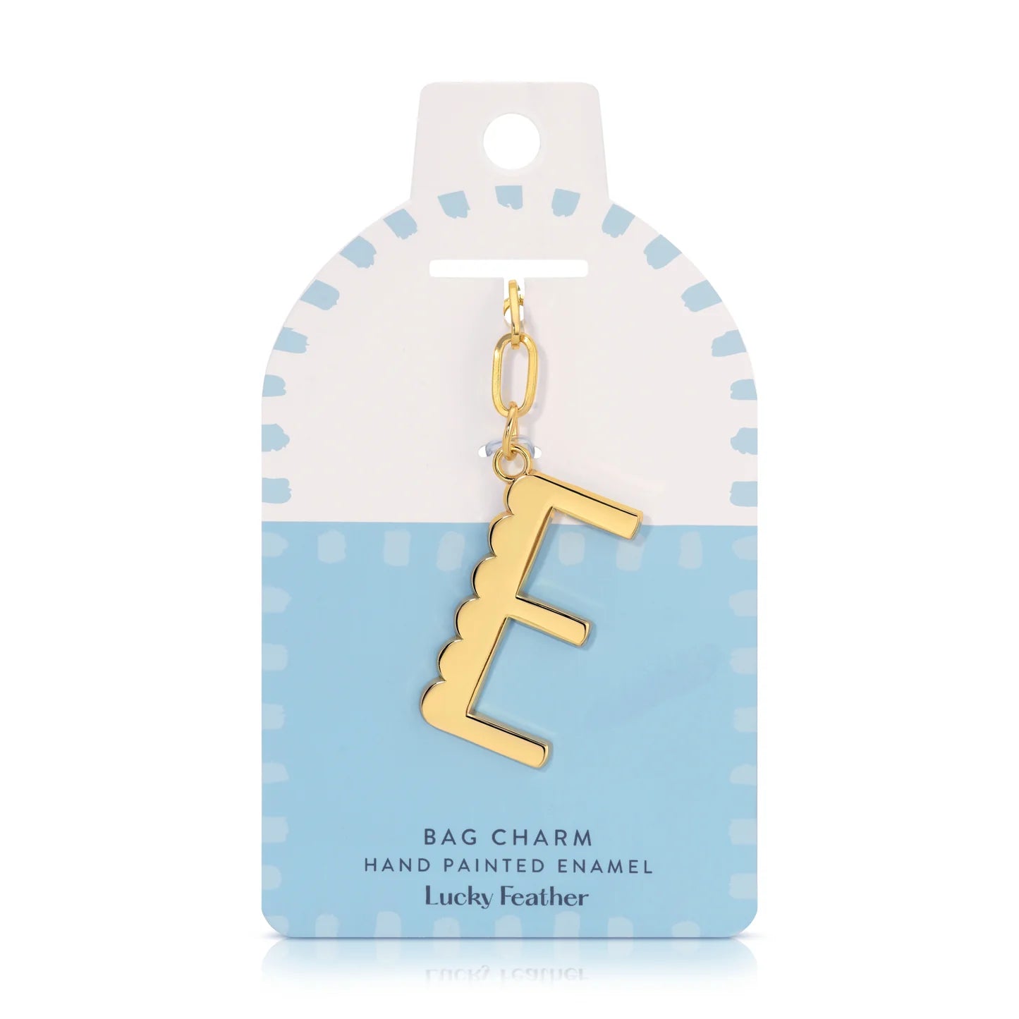 Initial Bag Charm