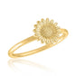 Gold Sunflower Ring