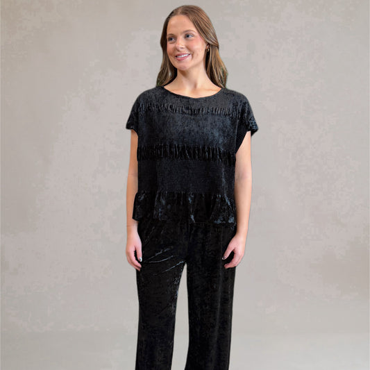 Black Velvet Set