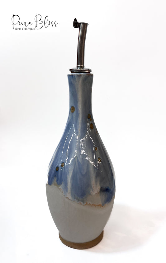 Oil Bottle - Blue Willow