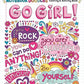 Notebook Doodles - Go Girl