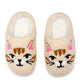 Cat Face Kids Slippers