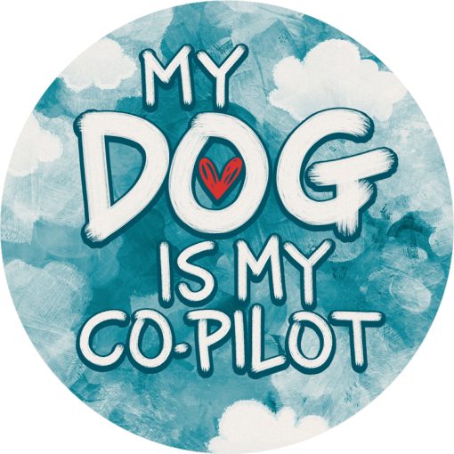 Car Coasters + Dog Co-Pilot