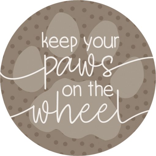 Car Coasters + Paws on The Wheel