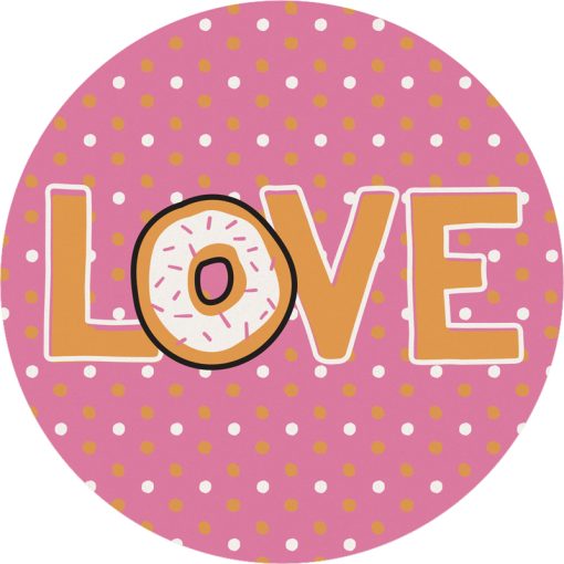 Car Coasters + Love Donut