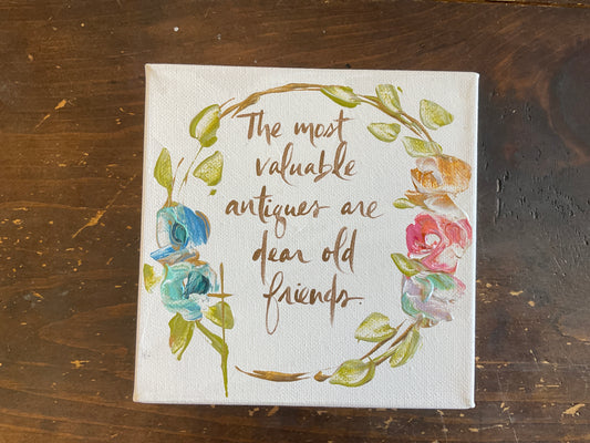 Dear Old Friends Canvas