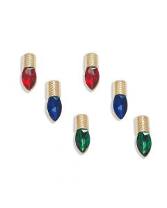 Crystal Christmas Bulbs Earrings