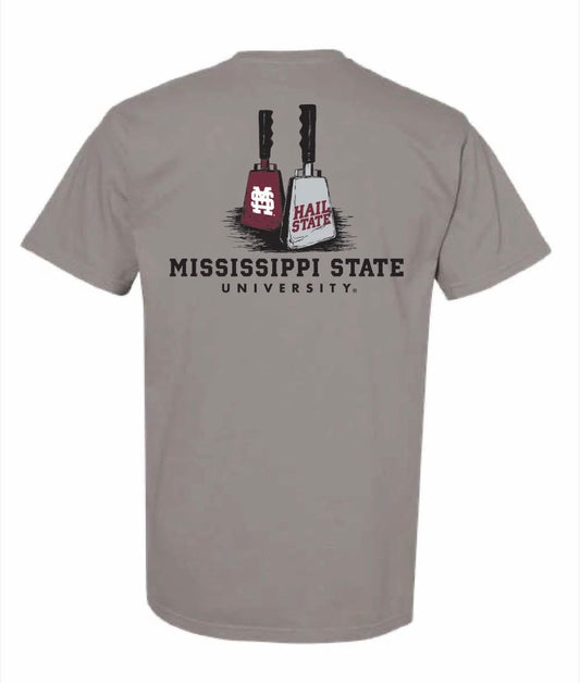 MSU Cowbells in Grey