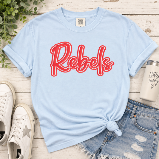 Powder Blue Rebels Tee