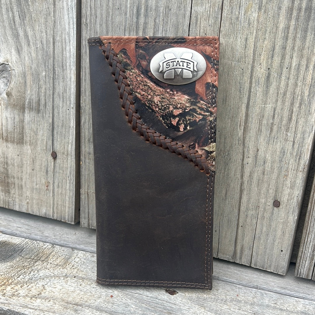 Zep-pro + Fencerow Camo Roper Wallet