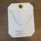 Silver Add A Charm Beaded Chain Necklace