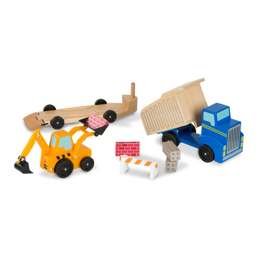 Wooden Toy Vehicles Collection