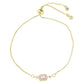 My Month Is Gold 18K Mini Crystal Birthstone Bracelet