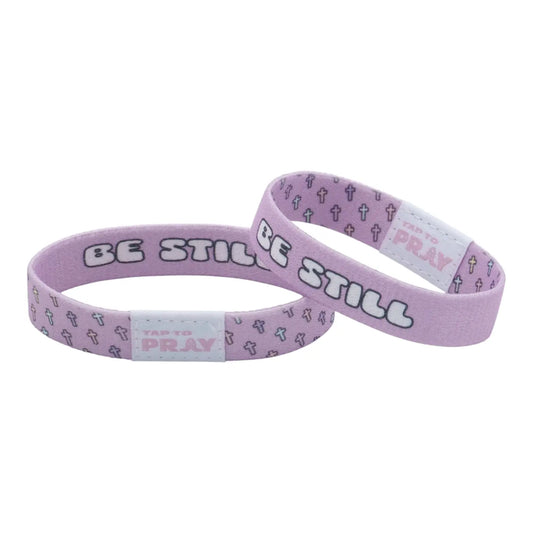 Tap to Pray - Wristband - Be Still