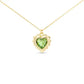 Birthstone Heart Necklaces