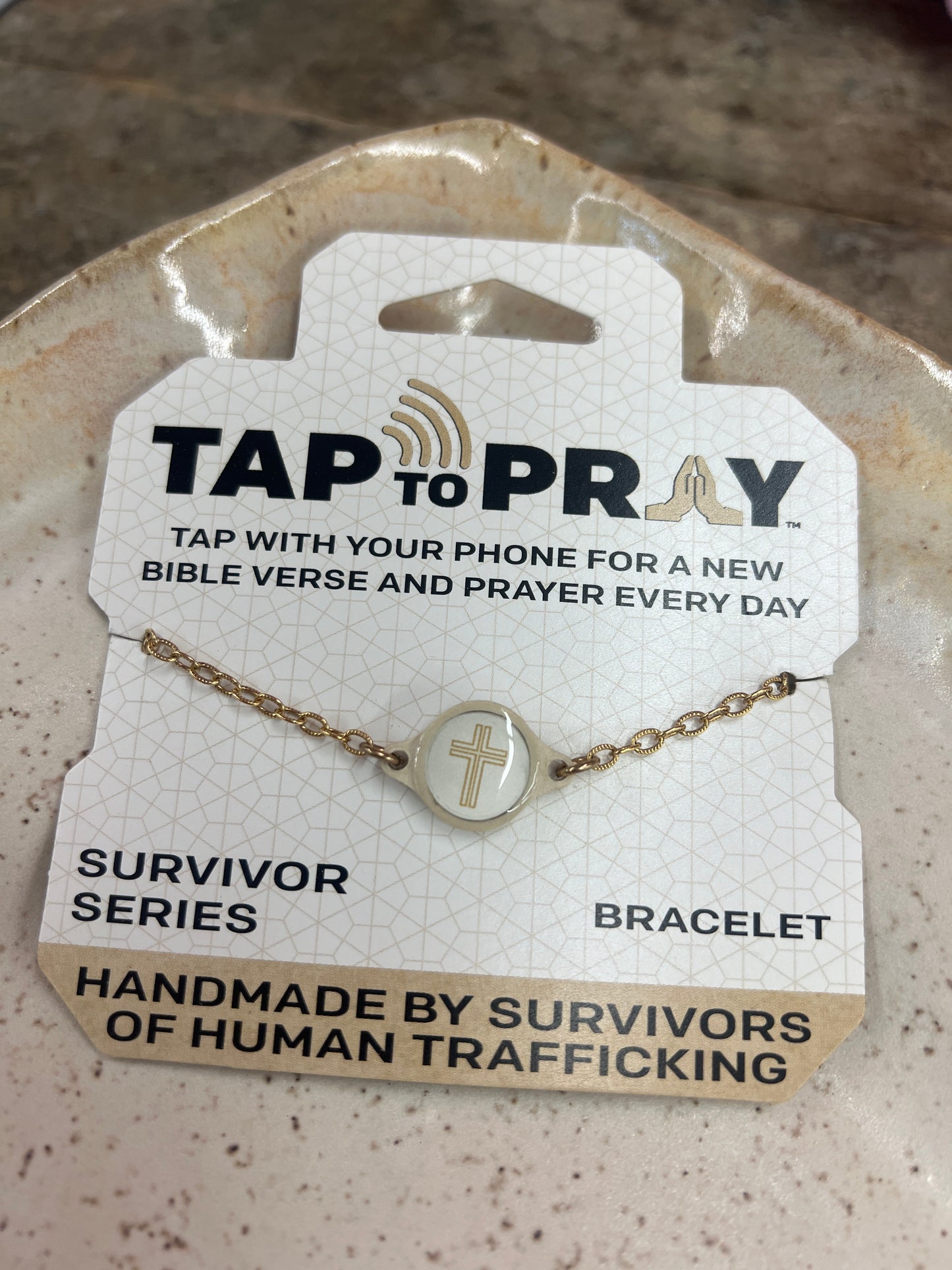Tap to Pray - Survivor Series -  Gold Vanilla + Cross