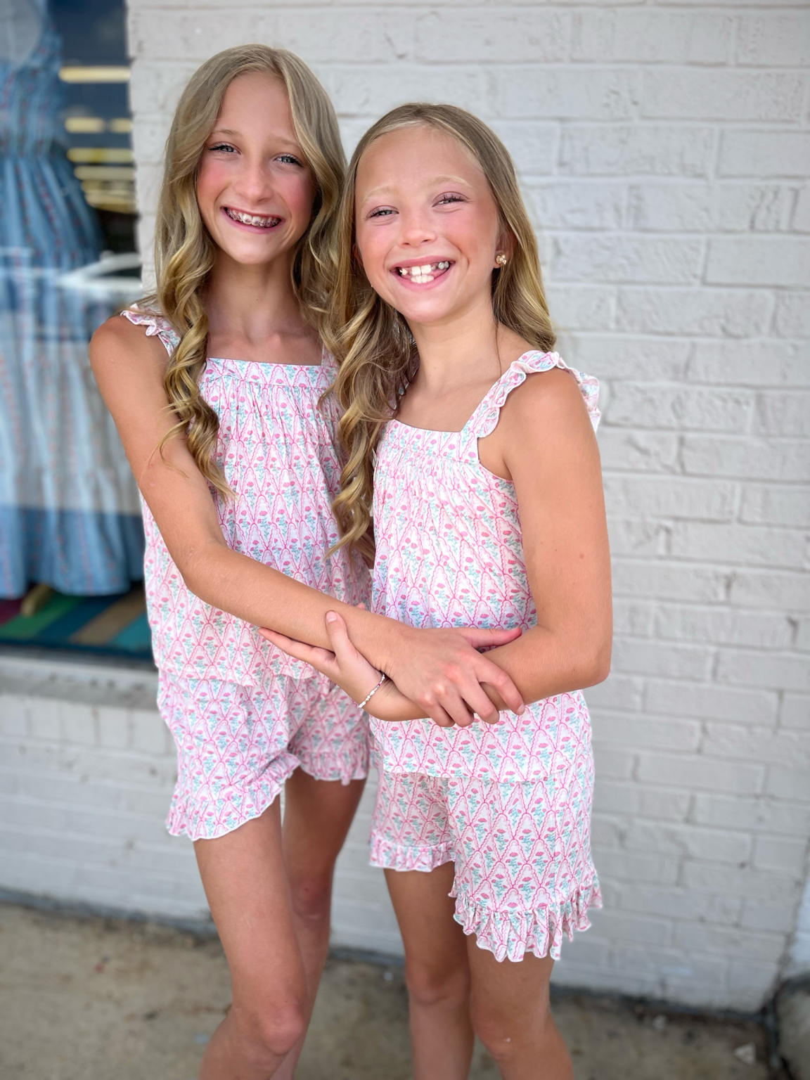 Kids Rosey Lane Bamboo Tank Set
