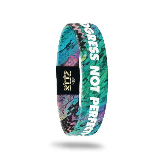 Inspirational Bracelet - Progress Not Perfection