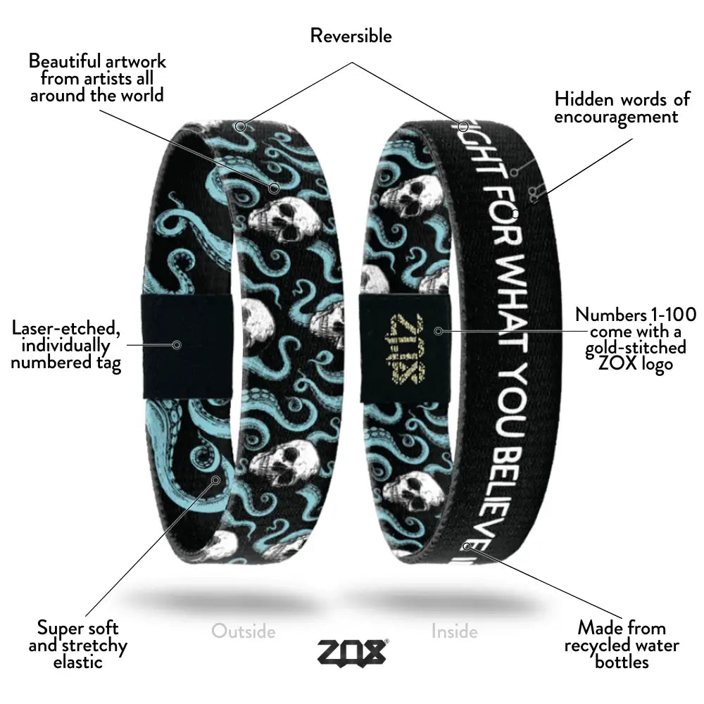 Inspirational Bracelet - Fight For What You Believe In