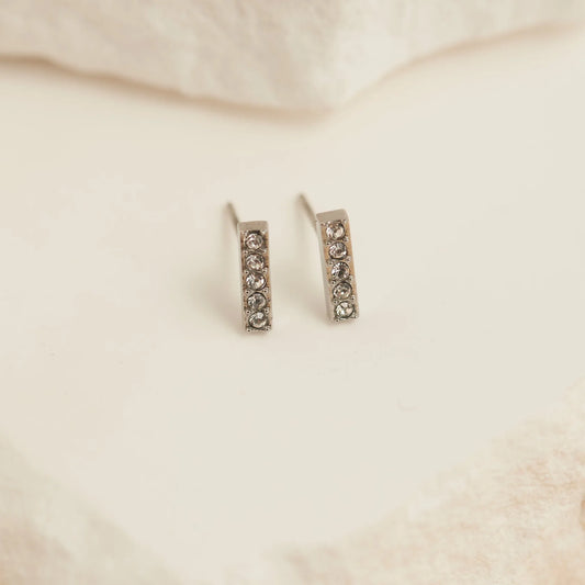 Crystal Gem Bar Stud