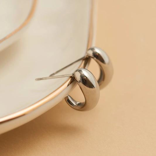 Silver Half Loop