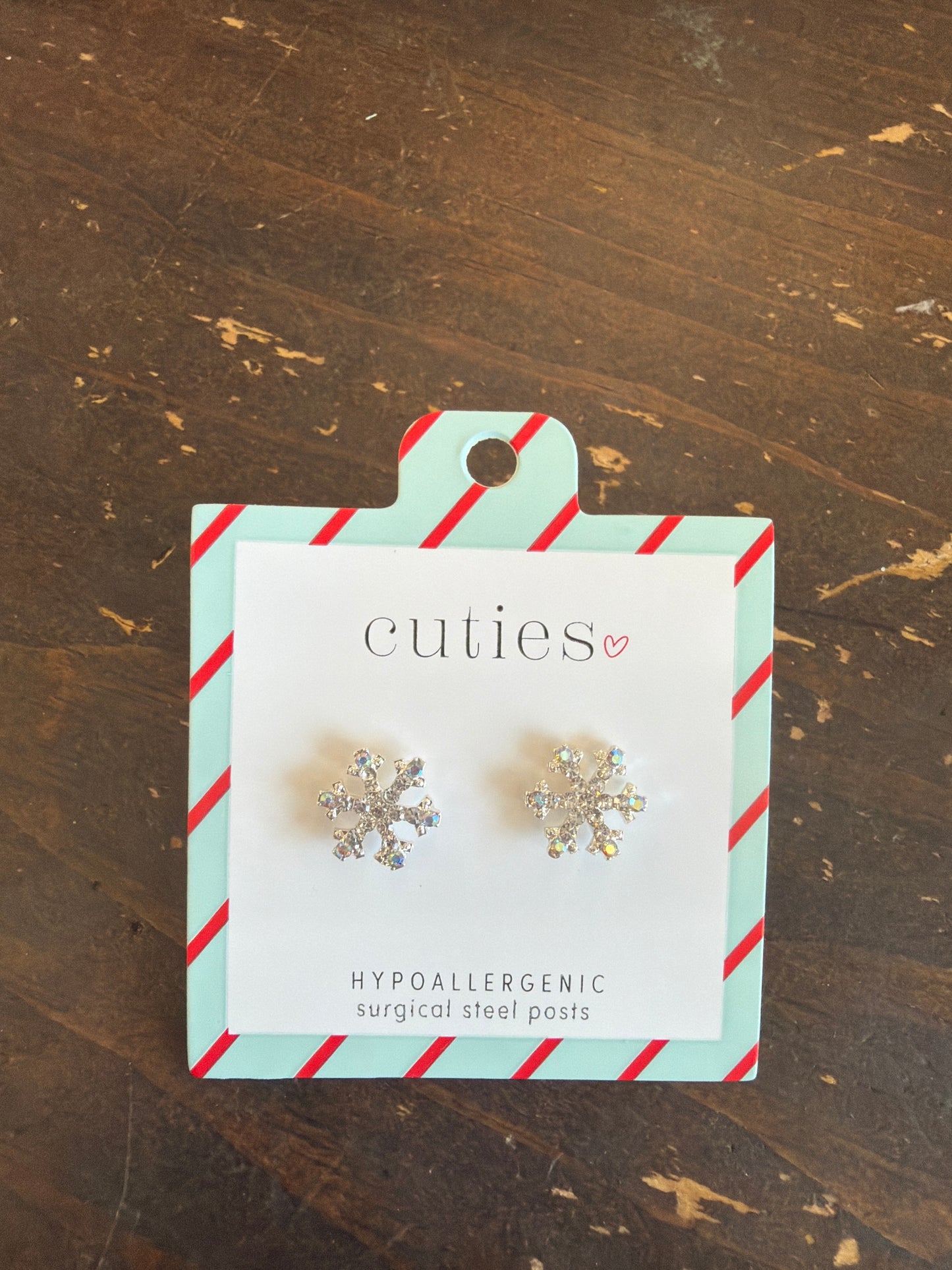Crystal Snowflakes Earrings
