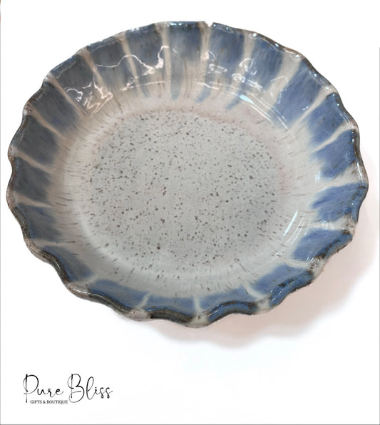 Bakery Pie Dish - Blue Willow