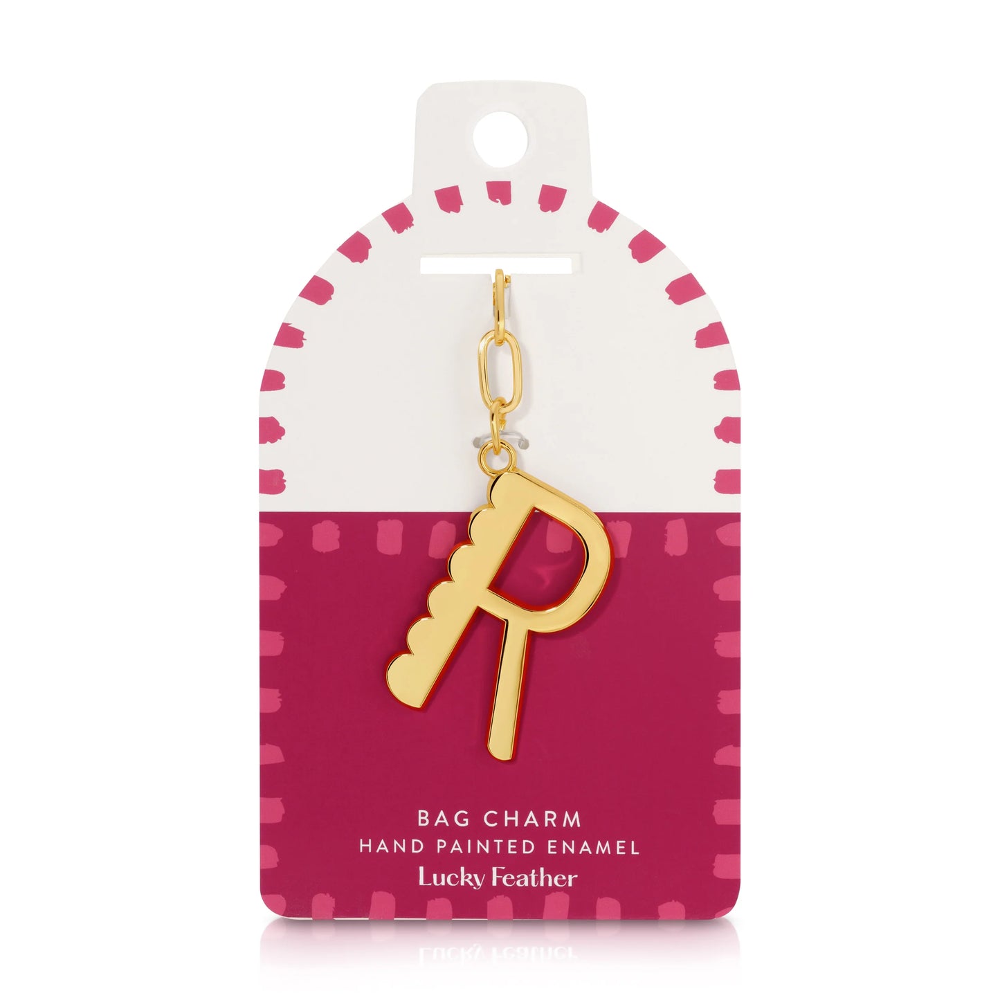 Initial Bag Charm