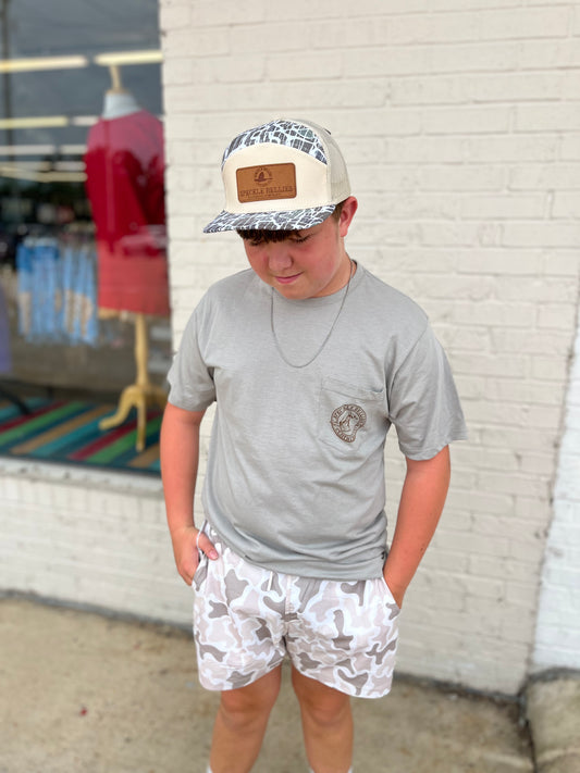 Camo Logo Pocket Tee
