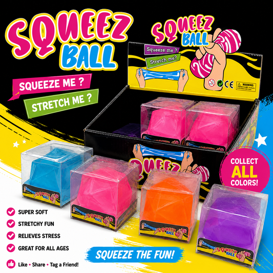 Maltose Polygonal Squish Ball