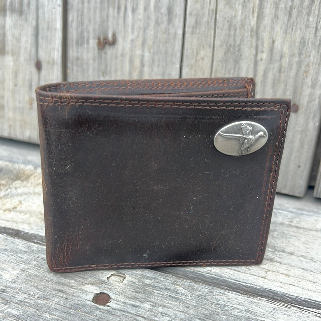 Zep-Pro + Crazy Horse Light Brown Passcase Wallet