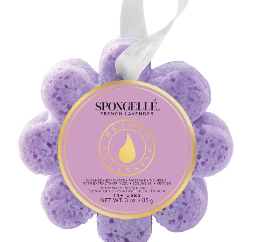 Wild Flower Bath Sponge- French Lavender