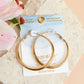Chunky Hoop Earrings
