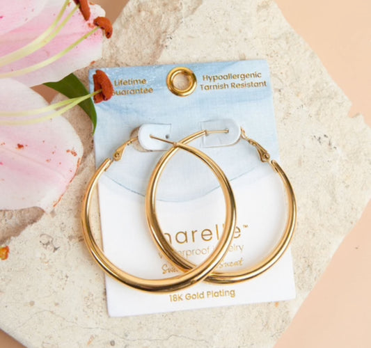 Chunky Hoop Earrings