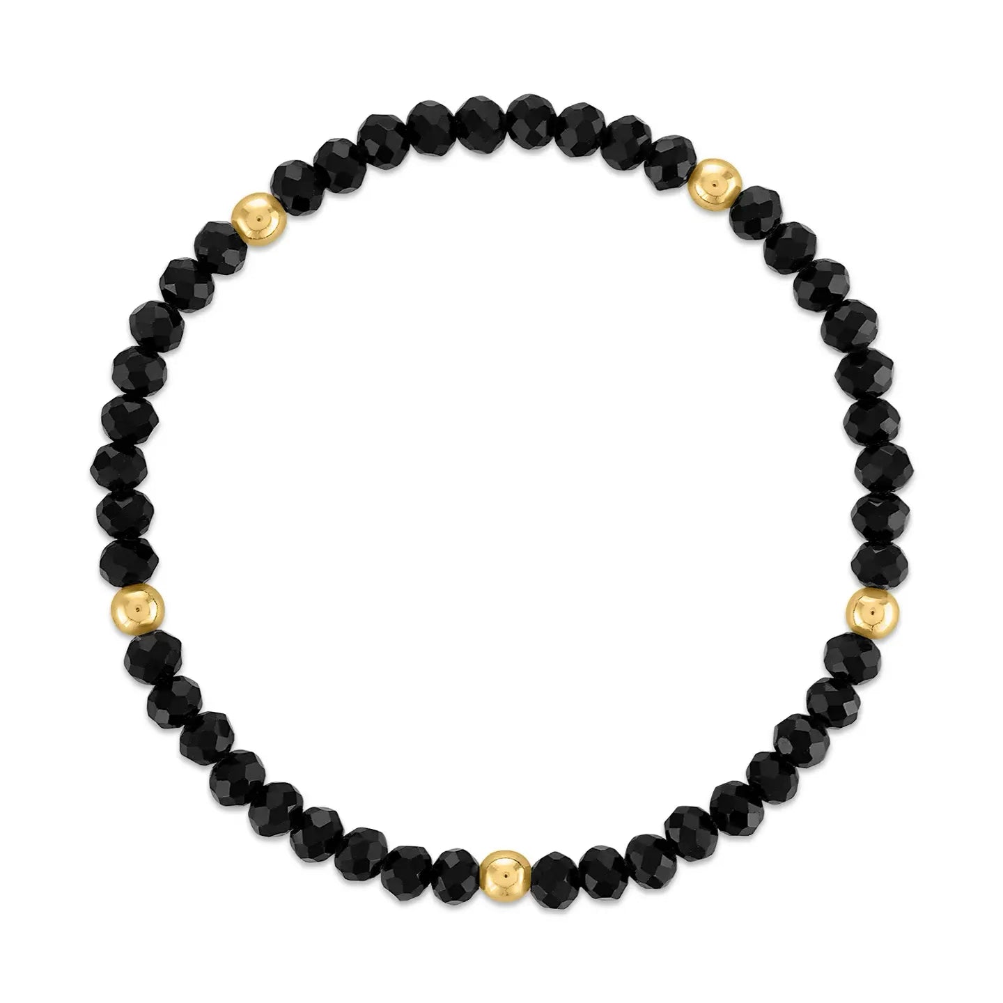 MILA - Jet Black + Gold