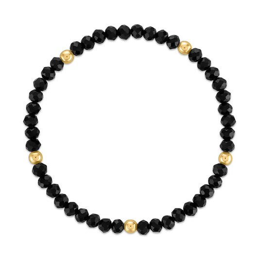 MILA - Jet Black + Gold