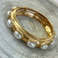 Pearl Bangle Bracelet