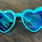 Blue Heart Sunglasses