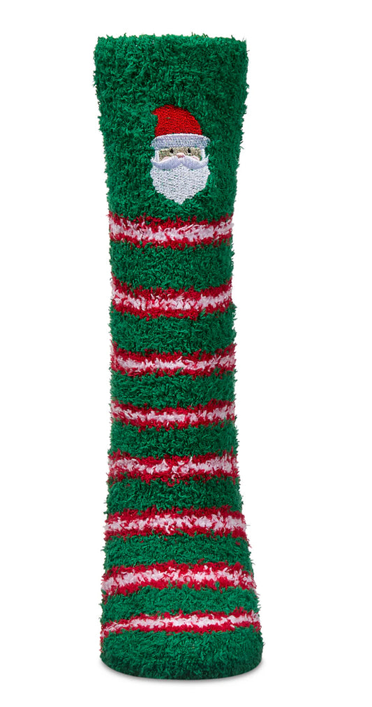 Ho Ho Santa Mistletoe Cozy Socks