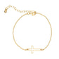 Cutout Cross Bracelet