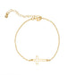 Cutout Cross Bracelet