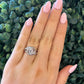 Diamond Swirls Ring