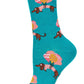 Dachshund Float Bamboo Crew Socks